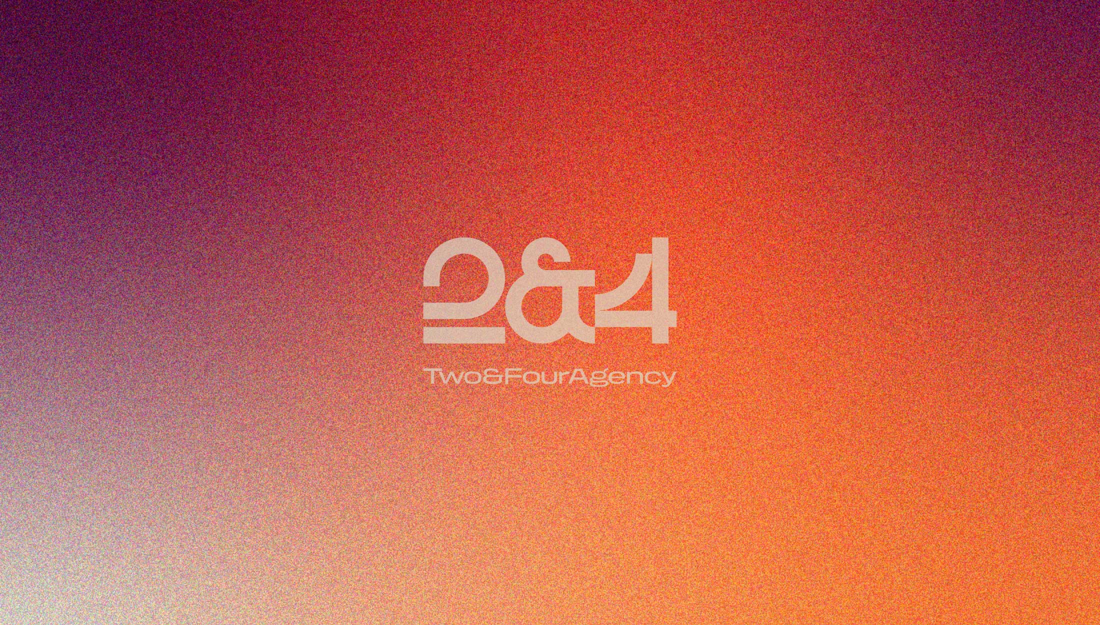 TwoAndFourAgency_HeroLogo